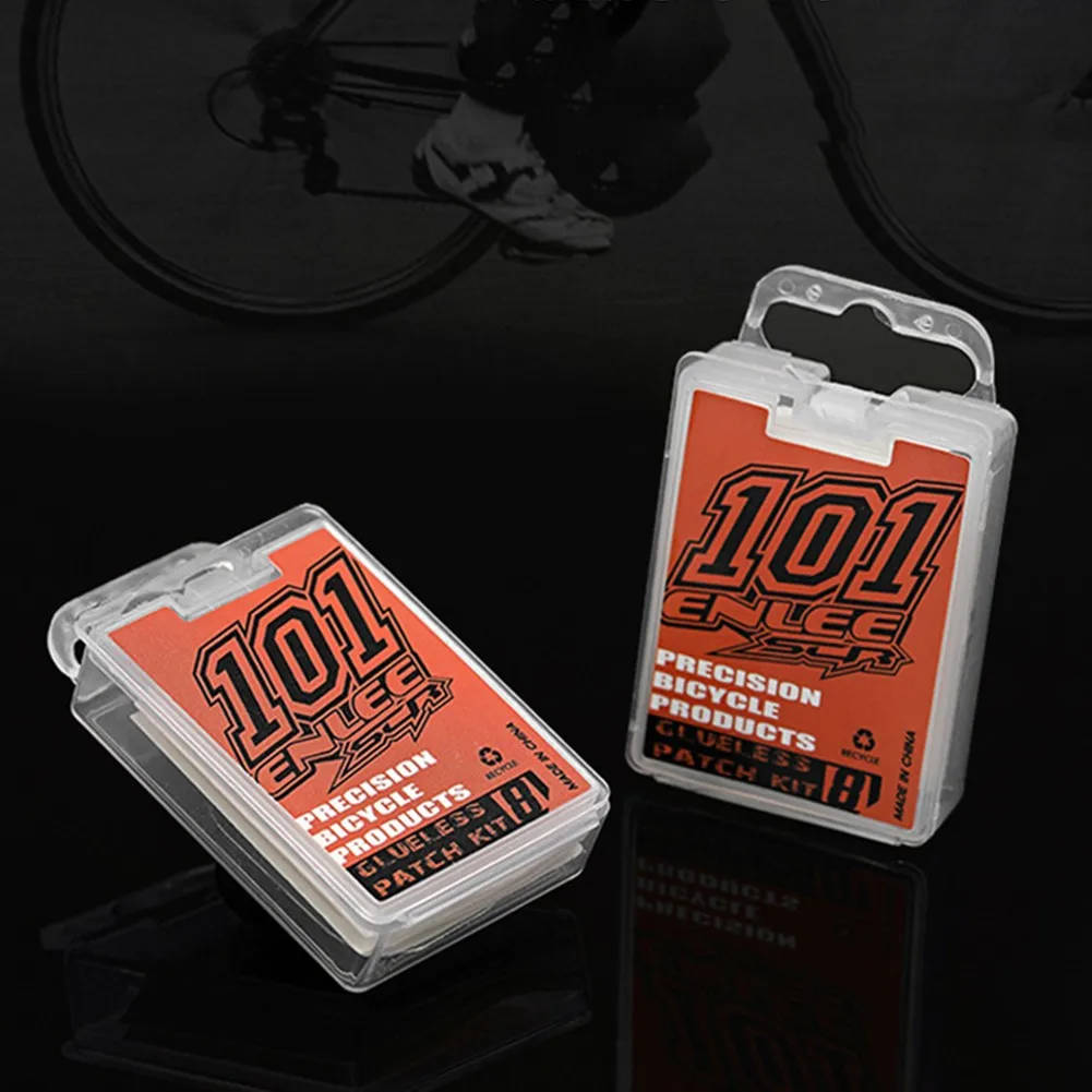

Bicycle Puncture Repair Kit Rubber Glueless Tyre Patche Inner Tube Fix Tire Repair Tool High Quality Cycling Tire Repair Tools