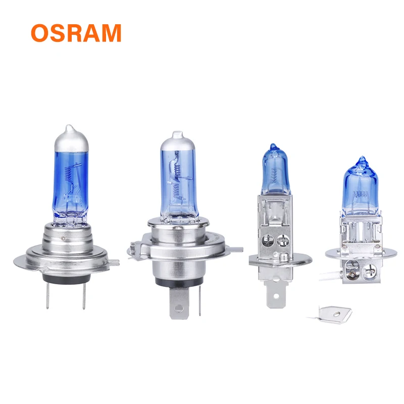 Osram 24 в 100 Вт H1 H3 грузовик H7 H4 галогенная лампа 4000 к Автомобильные фары