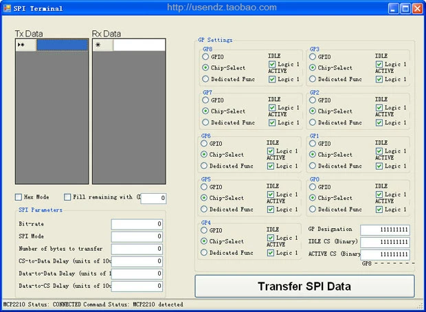1 шт. USB адаптер USB2SPI SPI Master HID|adapter usa to europe|adapter usb hubadapter phone |