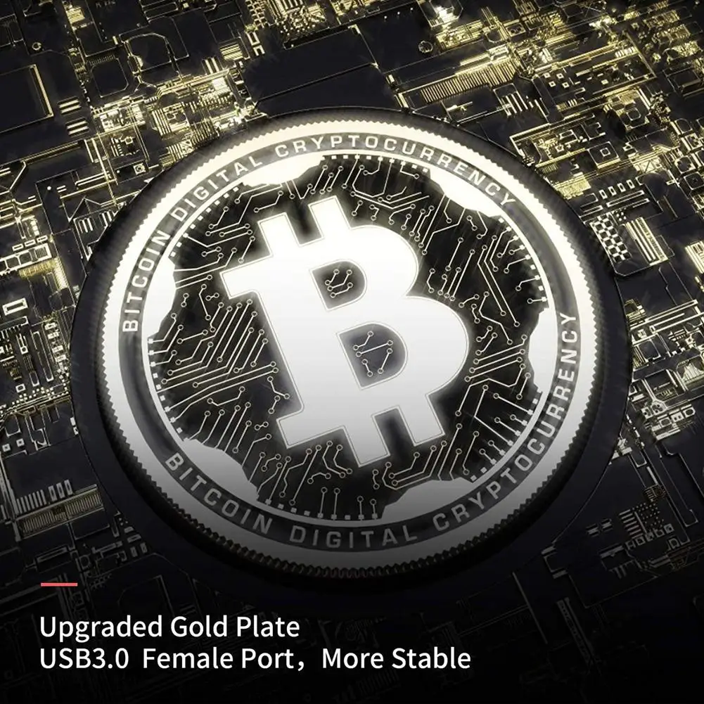 USB 3 0 PCIE Райзер 1x до 16x6 PIN адаптер удлинитель кабеля Pcie карты для всех компьютерных