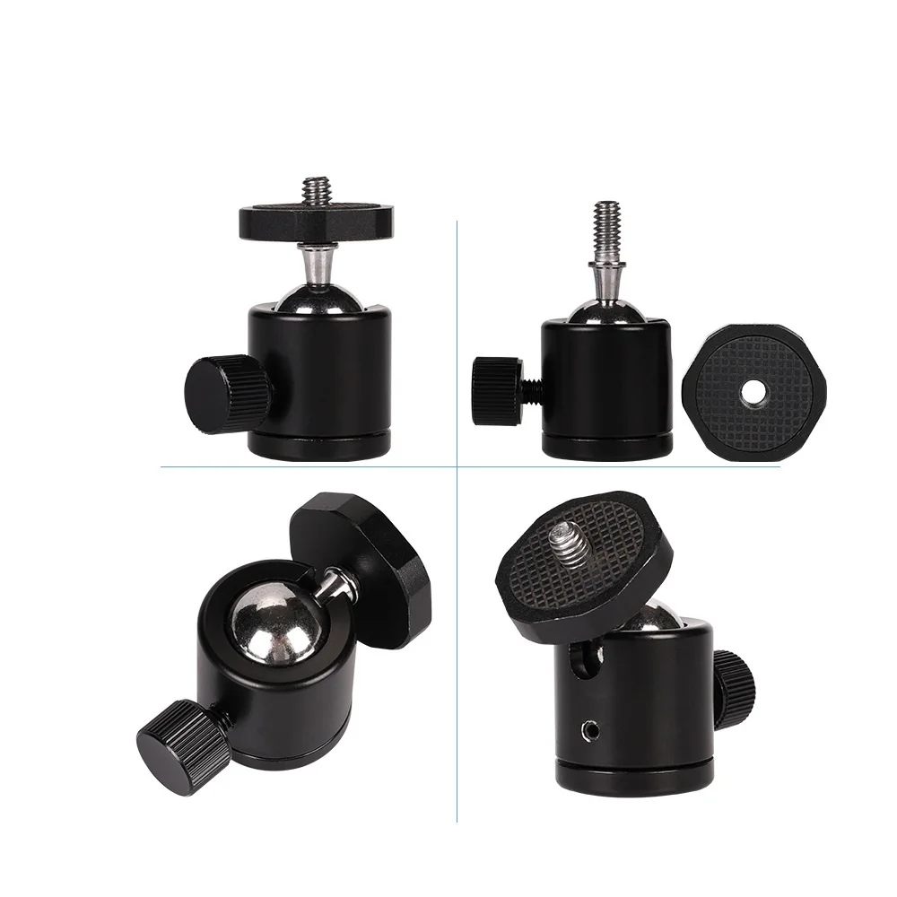 TiYiViRi Mini Ball Head 1/4&quot Mount for Camera Tripod ballhead Nikon Canon DSLR Dsr Stand camera tripod|Штативные головки| |