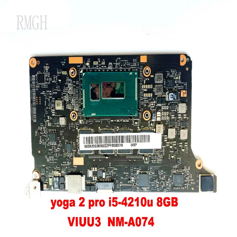 

Материнская плата для ноутбука Lenovo YOGA 2 pro NM-A074 8GB VIUU3, протестирована, хорошая Бесплатная доставка