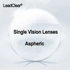 Оптические линзы LeadClear для коррекции зрения для мужчин и женщин, оправа для очков, асферические линзы для коррекции миопии