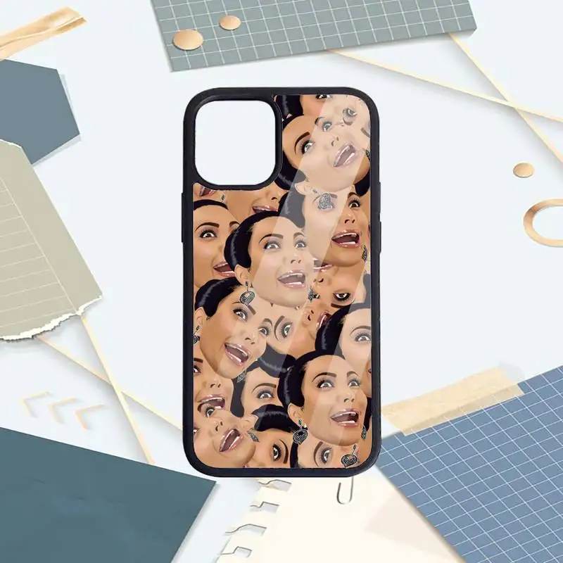 

kylie jenner famous model Phone Case PC for iPhone 11 12 pro XS MAX 8 7 6 6S Plus X 5S SE 2020 XR Luxury brand shell funda