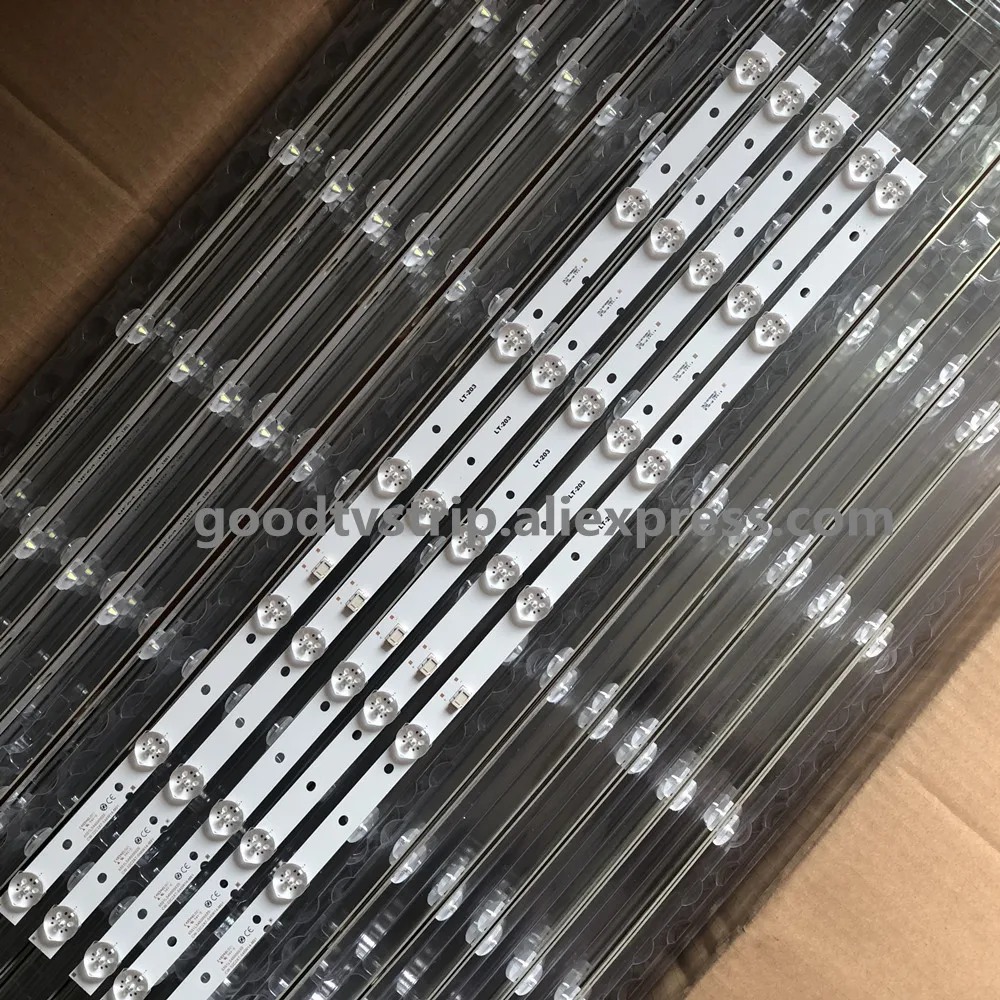 5set=10pcs LED backlight strip for 32inch Tv Philco Ptv32e20dsgwa Skyworth 32X6 Jl.d32071330-001cs-m 1pcs=7leds 546mm | Лампы и
