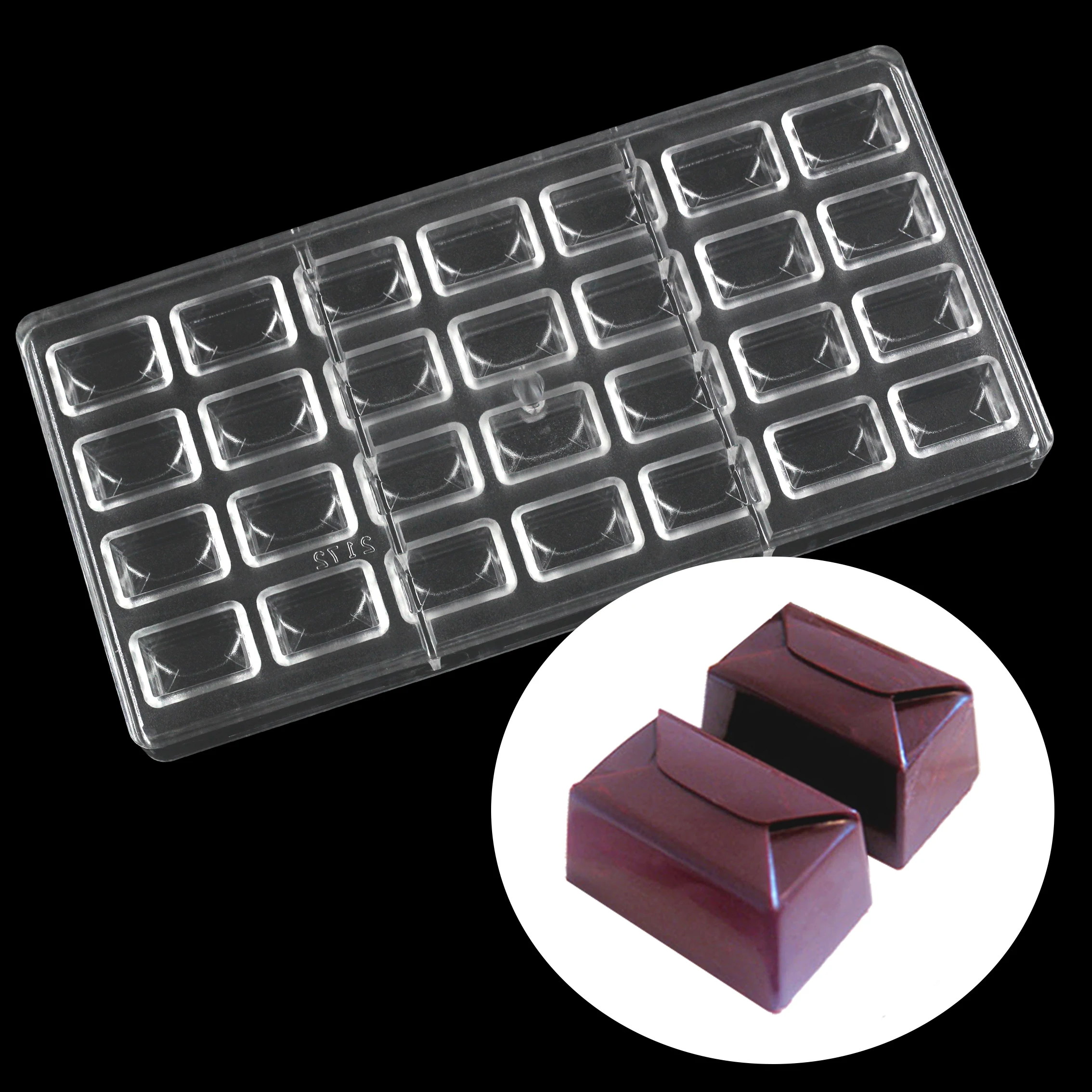 

Форма для выпечки в подарочной коробке, форма из поликарбоната для шоколада, инструмент для конфет, кондитерских изделий, форма для выпечки,...