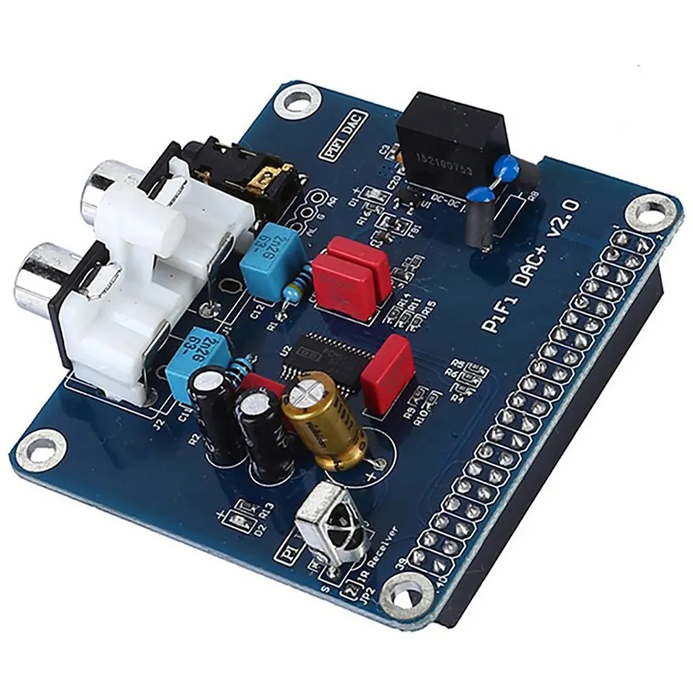 

PIFI Digi DAC+HIFI DAC Audio Sound Card Module I2S Interface For Raspberry Pi 3 2 Model B B+Digital Pinboard V2.0 Board SC08