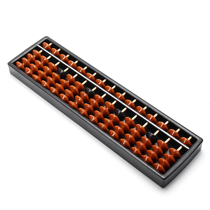 JIMITU 13/15 стержни Abacus бисер детский школьный обучающий инструмент Математика бизнес китайские Классические счеты Soroban Обучающие Математические Игрушки