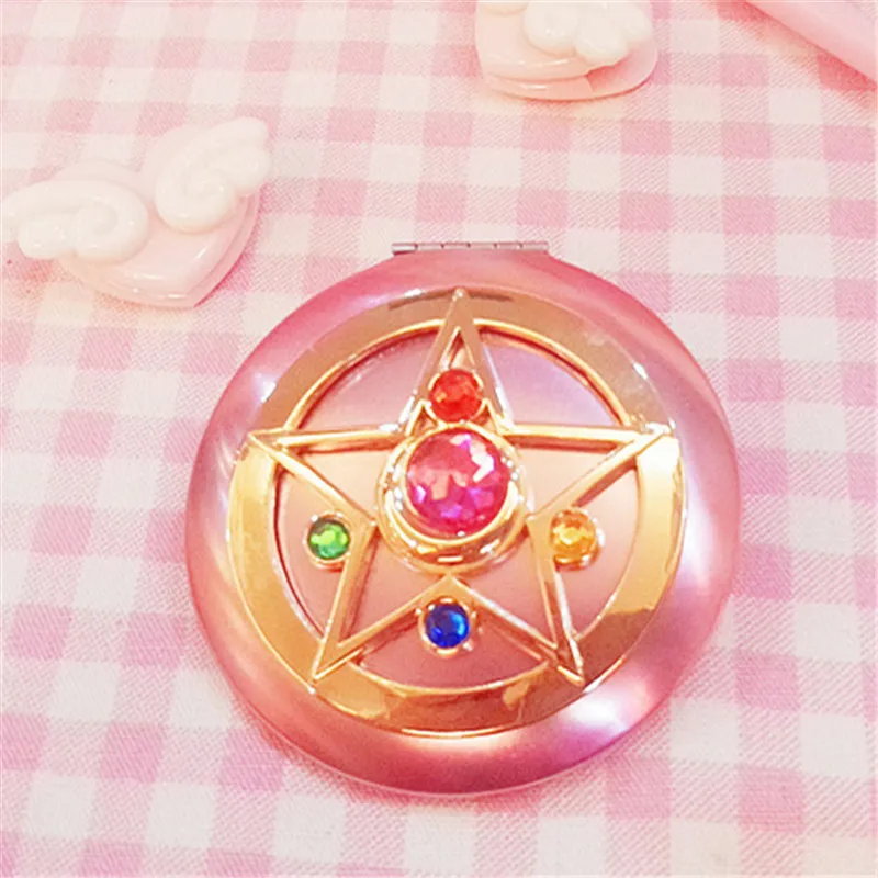 Косметическое зеркало Сейлор Мун Tsukino Usagi Косплей костюмы реквизит Zecter