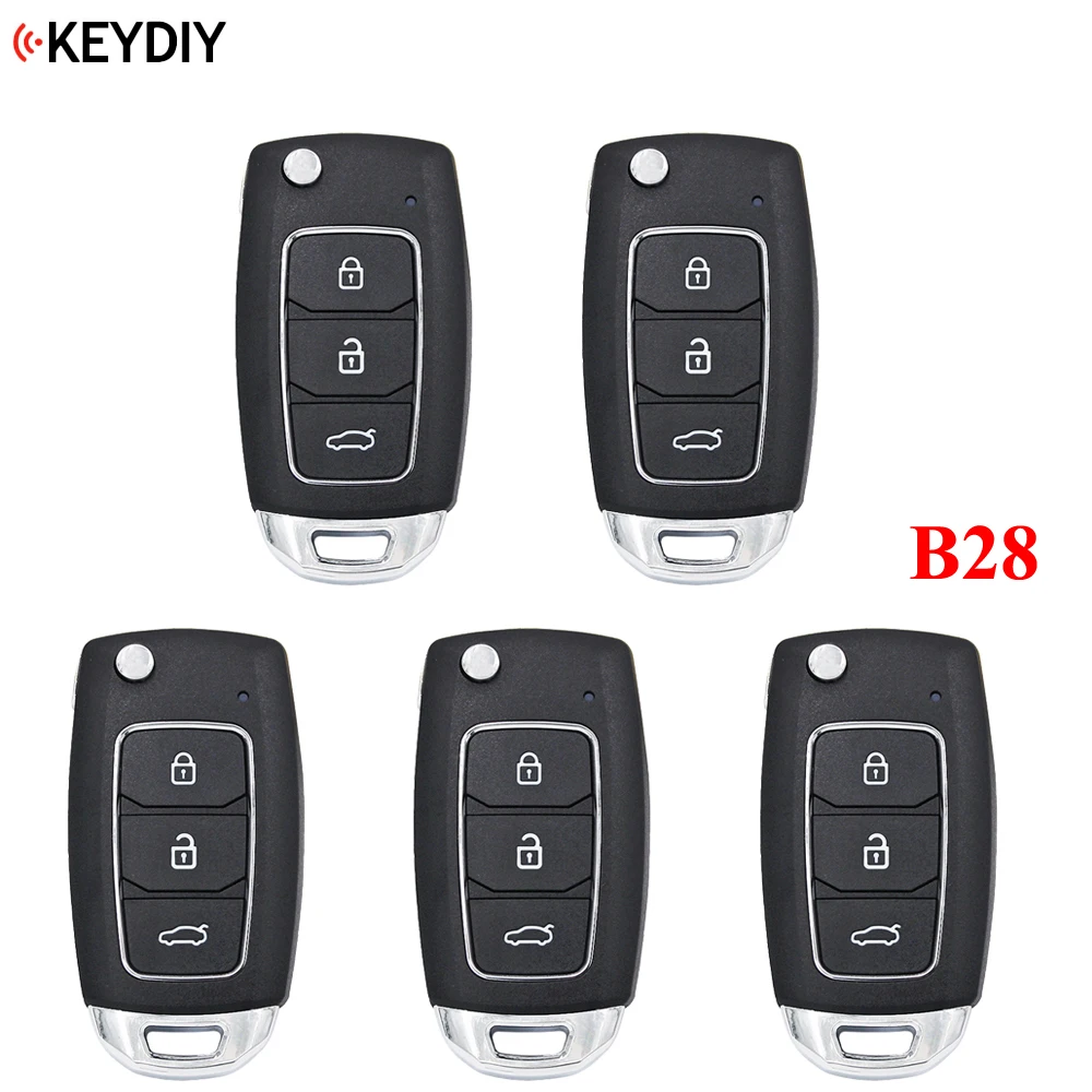 5 шт./лот оригинальный KEYDIY B28 для KD X2 KD900 MINIKD URG200 ключевой программист с