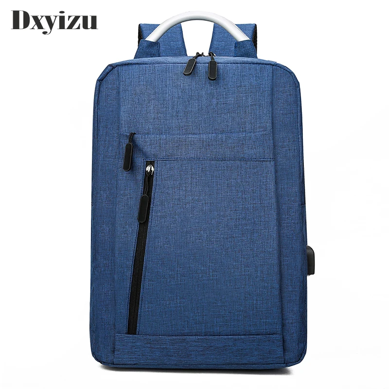 

Laptop Usb Backpack Book Bags For School Backpack Casual Rucksack Daypack Oxford Canvas Capacity Fashion Man Backpack