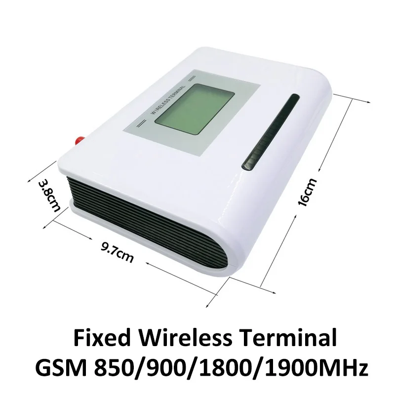 GSM 850/900/1800/1900 МГц фиксированный беспроводной терминал с ЖК-дисплеем поддержка
