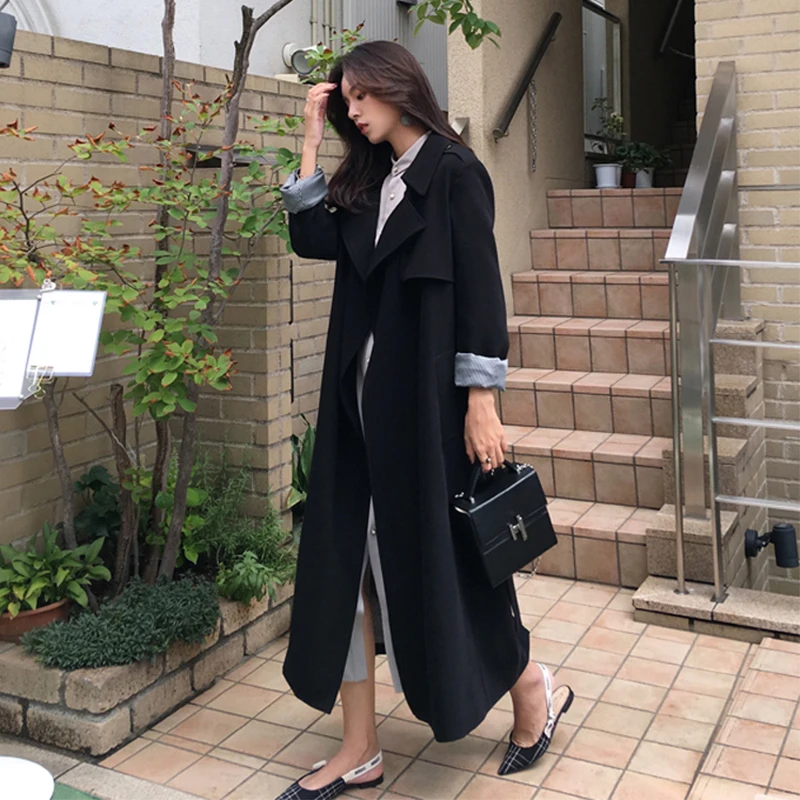 Весенний женский тренчкот женская одежда 2020 свободная верхняя уличная для