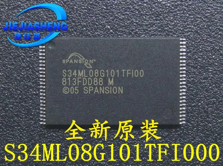 

5 штук S34ML08G101TFI00 :TSOP-48