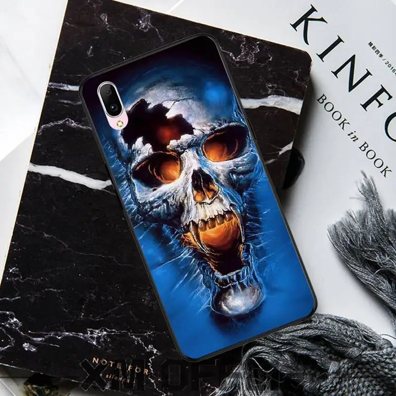 LJHYDFCNB крутой чехол для телефона с черепом VIVO Y97 95 85 83 81 79 75 71 Y91 U1 91i 81S