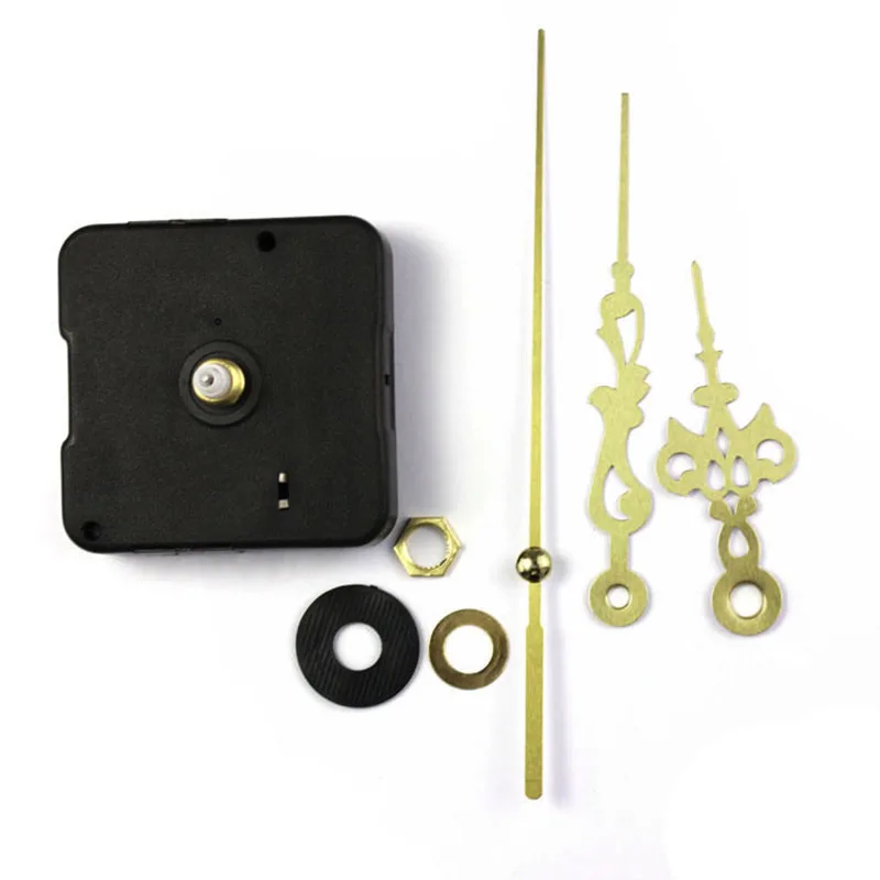 

Quartz Clock Movement Clock Parts And Accessories Mechanism Replace DIY Kit Gold Repair Parts Hands M3J9