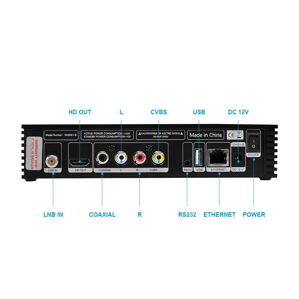 Испания склад спутниковый декодер GTMEDIA V8 Nova синего цвета DVB S/S2 с поддержкой Wi Fi