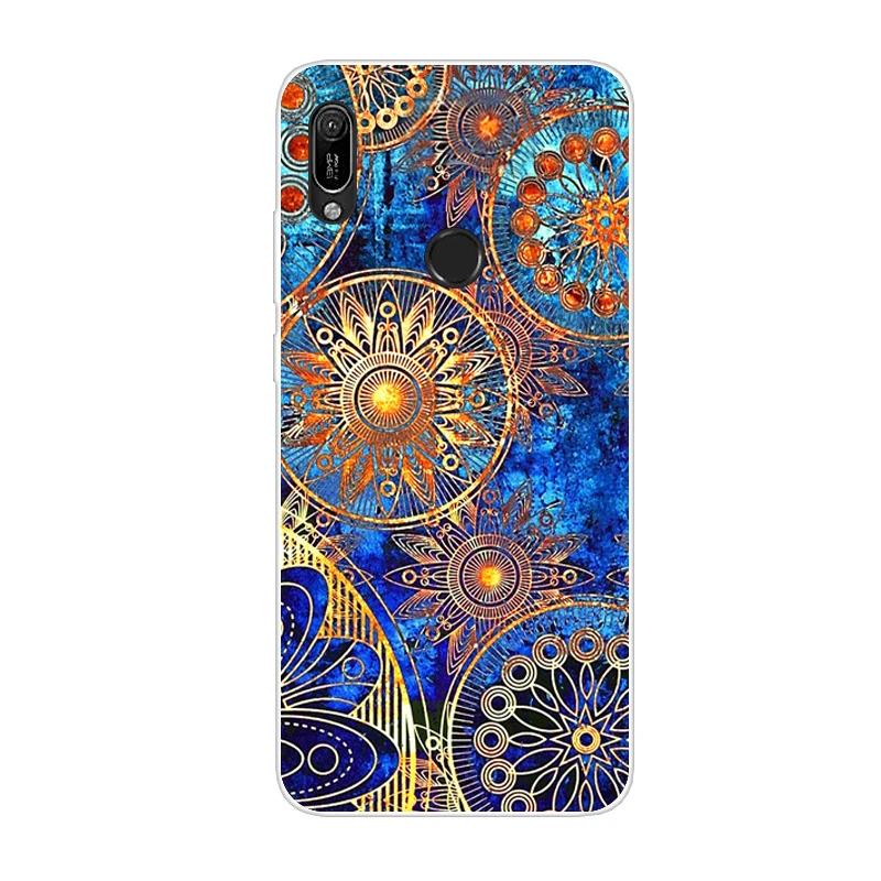 A 6,09 ''для huawei Y6 Мягкий силиконовый чехол TPU чехол для телефона Coque huawei Y6 чехол Y 6 6Y модное тонкое дно