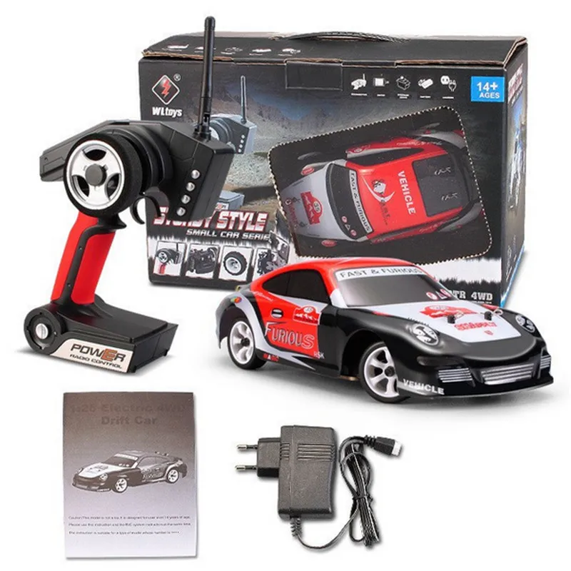 1:28 Wltoys K969 RC Автомобиль 2 4G 4WD 4CH гусеничный матовый Дрифт автомобиль с