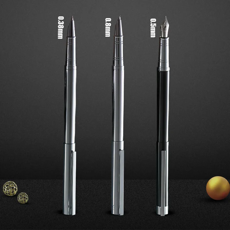 Чернильная ручка с наконечником 0 5 мм для калиграфии высококачественные черные
