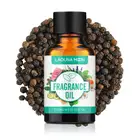 Ароматическое масло LAGUNAMOON с черным перцем, 10 мл, эфирное масло, отбеливающий чай, давилка с базиликом для свечей, мыло, духовое масло