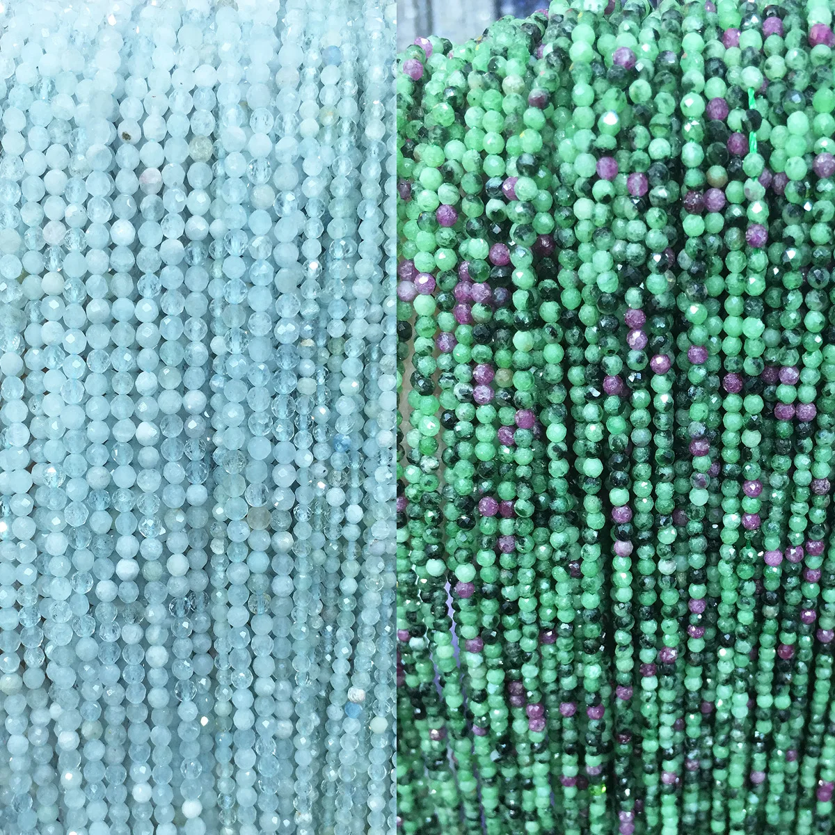 Натуральные красные и зеленые бусины с изображением лица сокровищ огранка