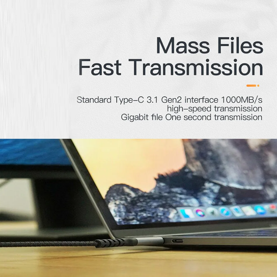 USB-кабель URVNS с портом Type-C на USB C 10 Гбит/с 4K 60 Гц | Электроника