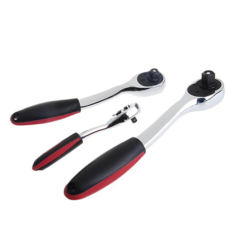 

Y1UD 1/4" 72 Tooth Teeth Torque Ratchet Socket Wrench Hand Repairing Tool