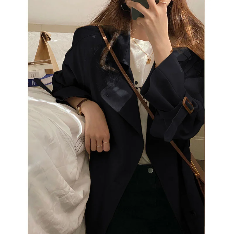 Женская модель 2021 новое корейское пальто средней длины маленького размера |