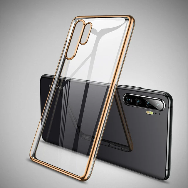 Золотой Для huawei P30 Pro P20 Lite чехол с 3D лазерным покрытием TPU Мягкий Прозрачный чехол для Honor 20 Pro 10i 10 Lite 20s P Smart Z Plus чехол s - Цвет: Золотой