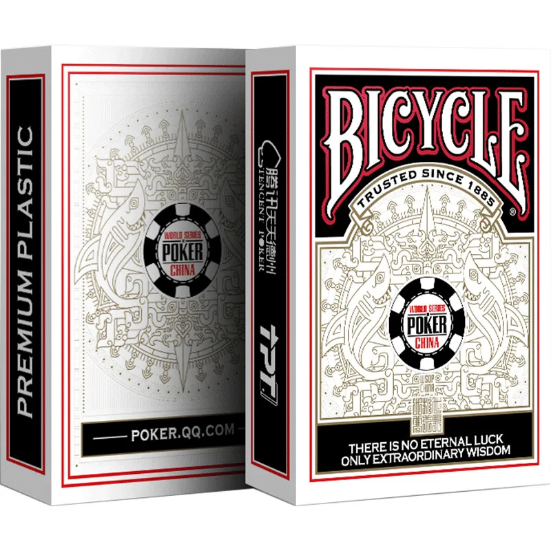 

1 Deck Orginal Bicycle WSOP PVC Playing Cards Magic Cards Premium Plastic Dura Flex Deck Poker Size Magic Tricks Magic Props