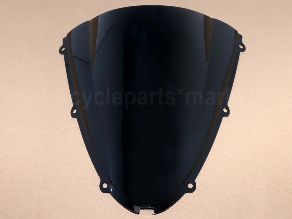 Экран ветрового стекла для мотоцикла с двойными пузырями Kawasaki Ninja ZX6R ZX-6R 2005-2008 ZX10R