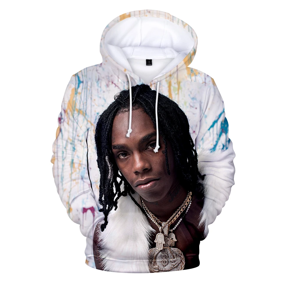 

YNW Melly 3D Print Hoodies Fall Winter Men/women 2022 New Arrival Casual Fashion Hip Hop Hoodie YNW Melly Men' Men-Pullovers