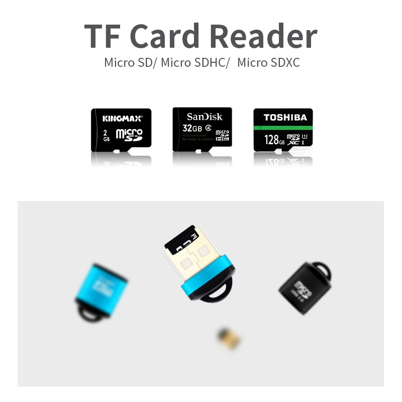Устройство для чтения карт памяти USB Micro SD/TF 2 0|Переходники и адаптеры| |