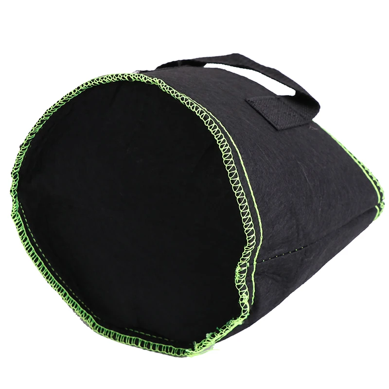 

1PC 1/2/3/5/7/10 Gallon Black Felt Pots Garden Plant Grow Bag Container