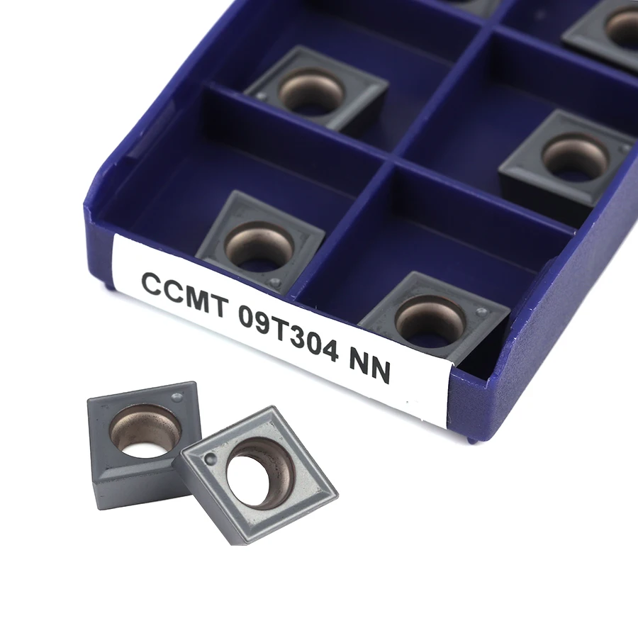 

10pcs CCMT09T304 NN LT10 Cemented carbide CNC lathe Cutting turning insert High-quality PVD coating Wear-resistant Turning blade