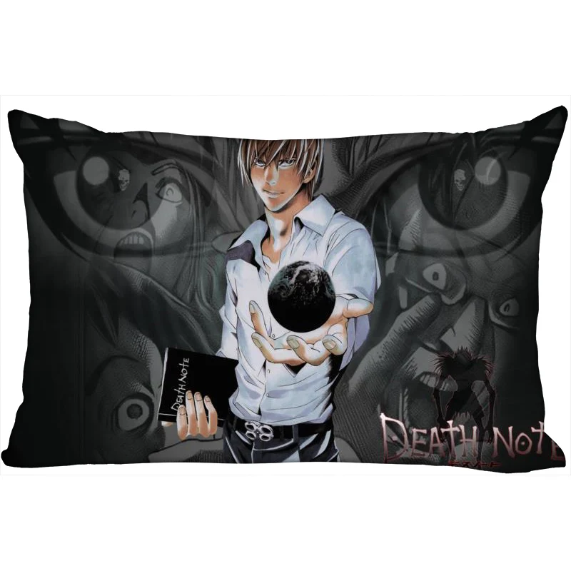 Новое поступление тетрадь смерти наволочка с аниме декоративная 45x35 см (с одной