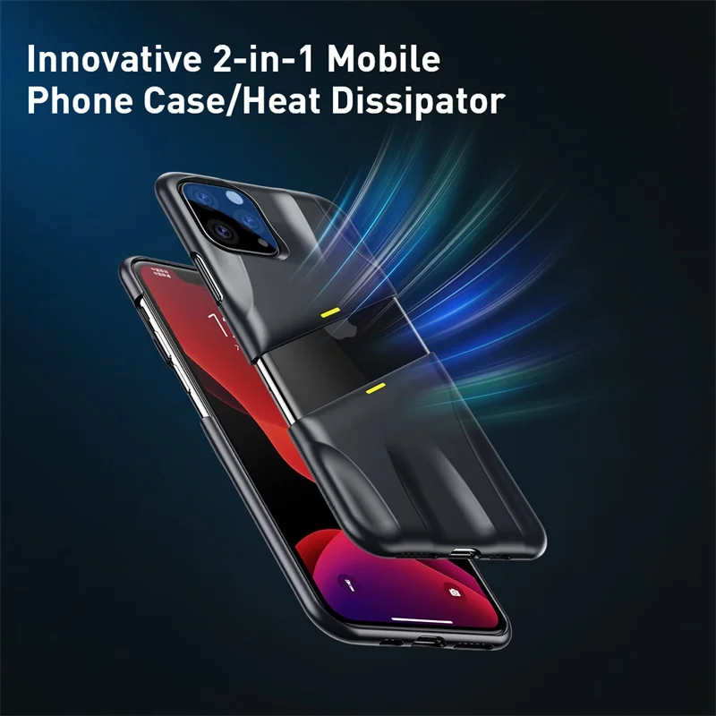 Baseus Heat Dissipation Phone Case For iPhone 11 Pro Max Airflow Cooling Protective Back Cover Shell |