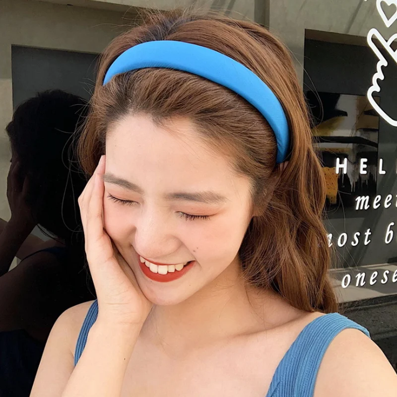 

Girl's new summer headband anti-skid pressure hair simple hairband wash face hairpin all-match
