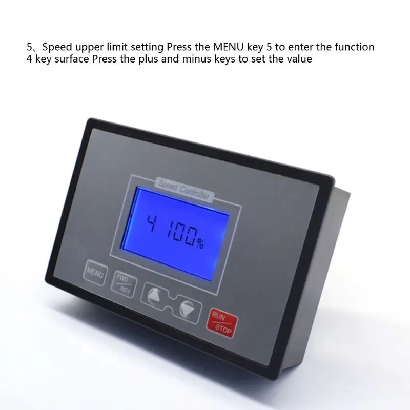 ЖК-дисплей Smart Digital Display 0 ~ 100% Регулируемый 60A ШИМ DC10-55 V контроллер скорости
