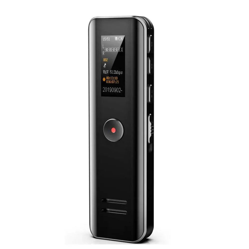 B618 Micro Digital Voice Activated Recorder Dictaphone Long Distance Audio Recording MP3 Player Noise Reduction WAV Record | Электроника