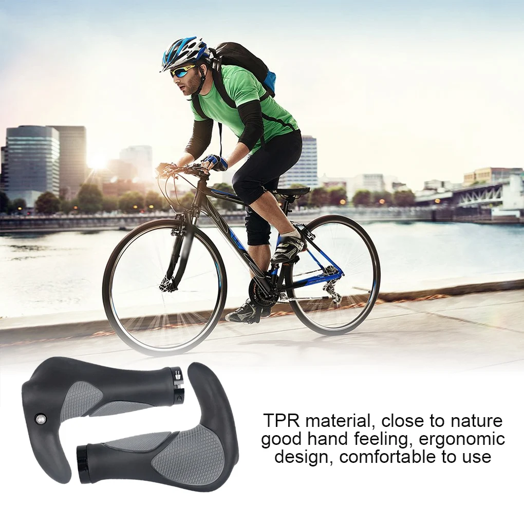 

Bicycle Silicone Handlebar Grips TPR Integrated Rubber handle MTB Cycling Hand Rest Mountain Bike Grip Grippings BMX Grips