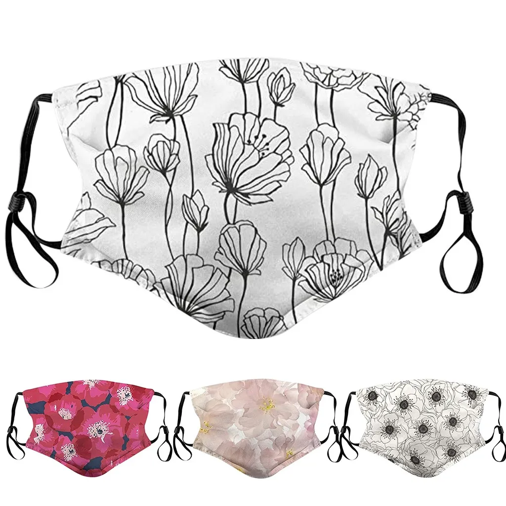 

Взрослая наружная Защитная Регулируемая защитная маска для рта моющаяся многоразовая ветрозащитная дышащая Европейская ретро маска для л...