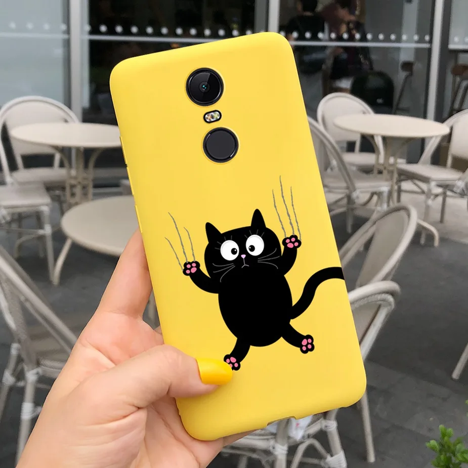 Кий мультяшный чехол для Xiaomi Redmi 5 Plus Redmi5 силиконовый мягкий чехлы телефонов