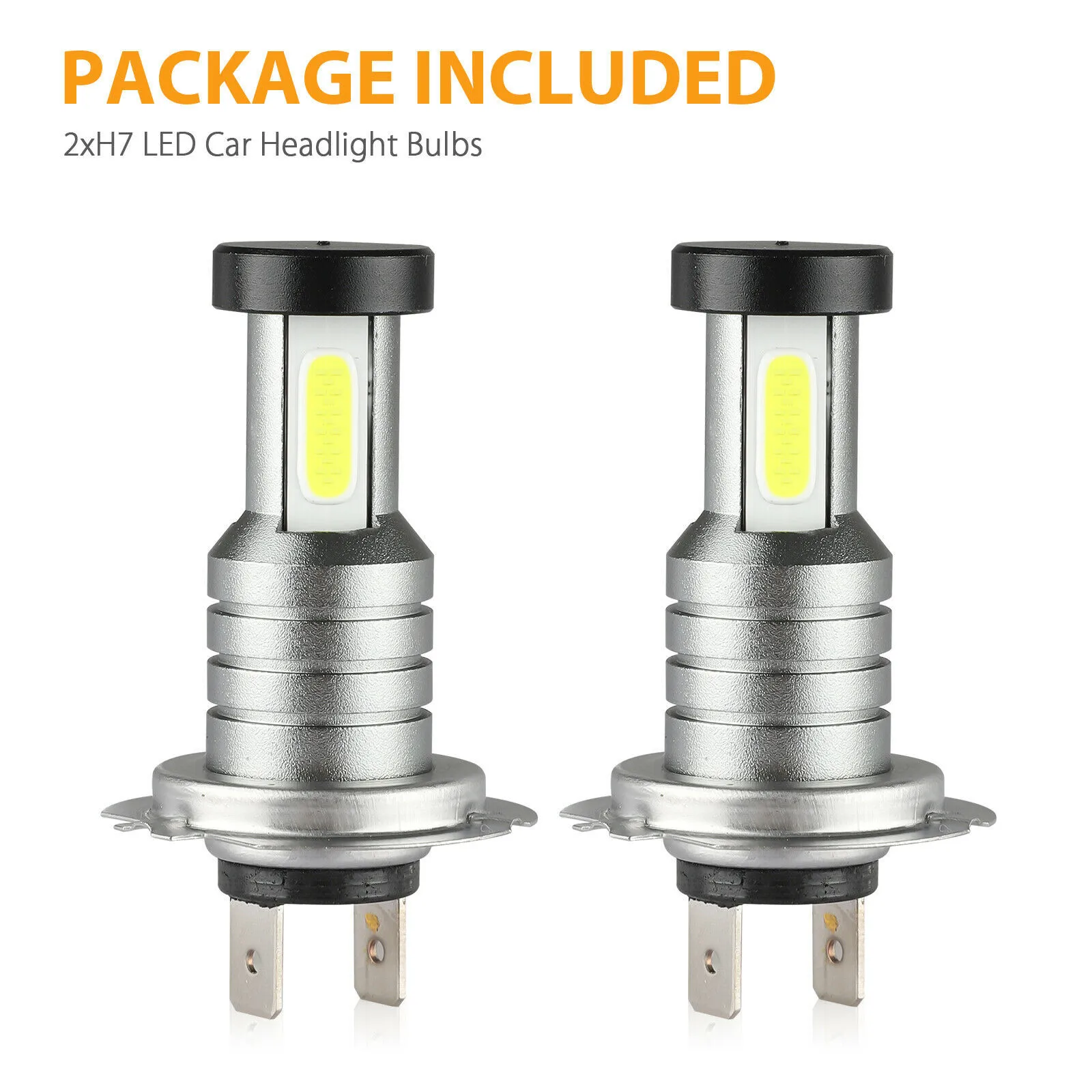 

Super Bright Headlight Bulb White 3-side 360 Degree 6000K DC9V-32V Fog