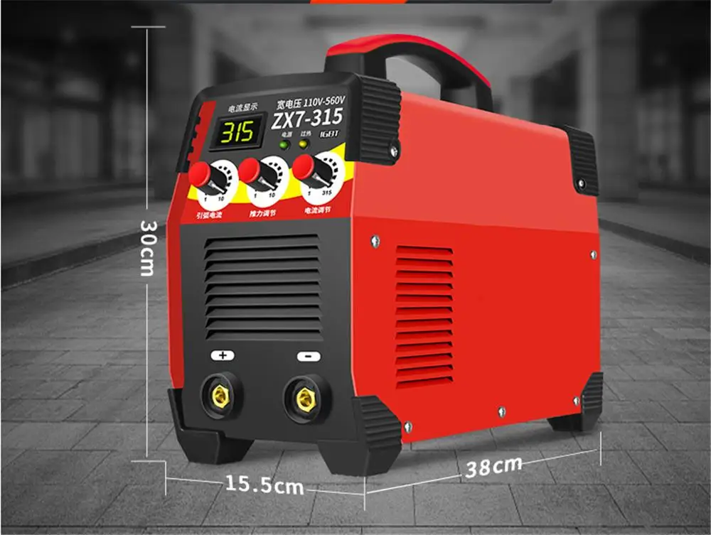 110 v-220 V 6KW/9.5KW ZX7-250 10-250A дуги силовой Электрический сварочный аппарат мини/Pro ЖК-дисплей цифровой Дисплей инверторов ММА IGBT сварщиков