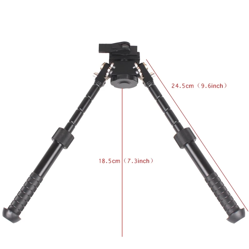 

The Tactical Tilt 360 Degree Rotation V8 Tripod Is Telescopic Tactical Elastic Two-Legged Ttand With Unique Rotatable Stand