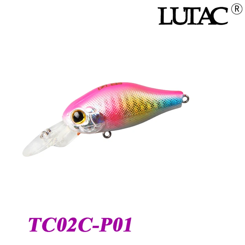 Тройной Крючок LUTAC 55 мм 11 г кренкбейт жесткий искусственный воблер приманка в