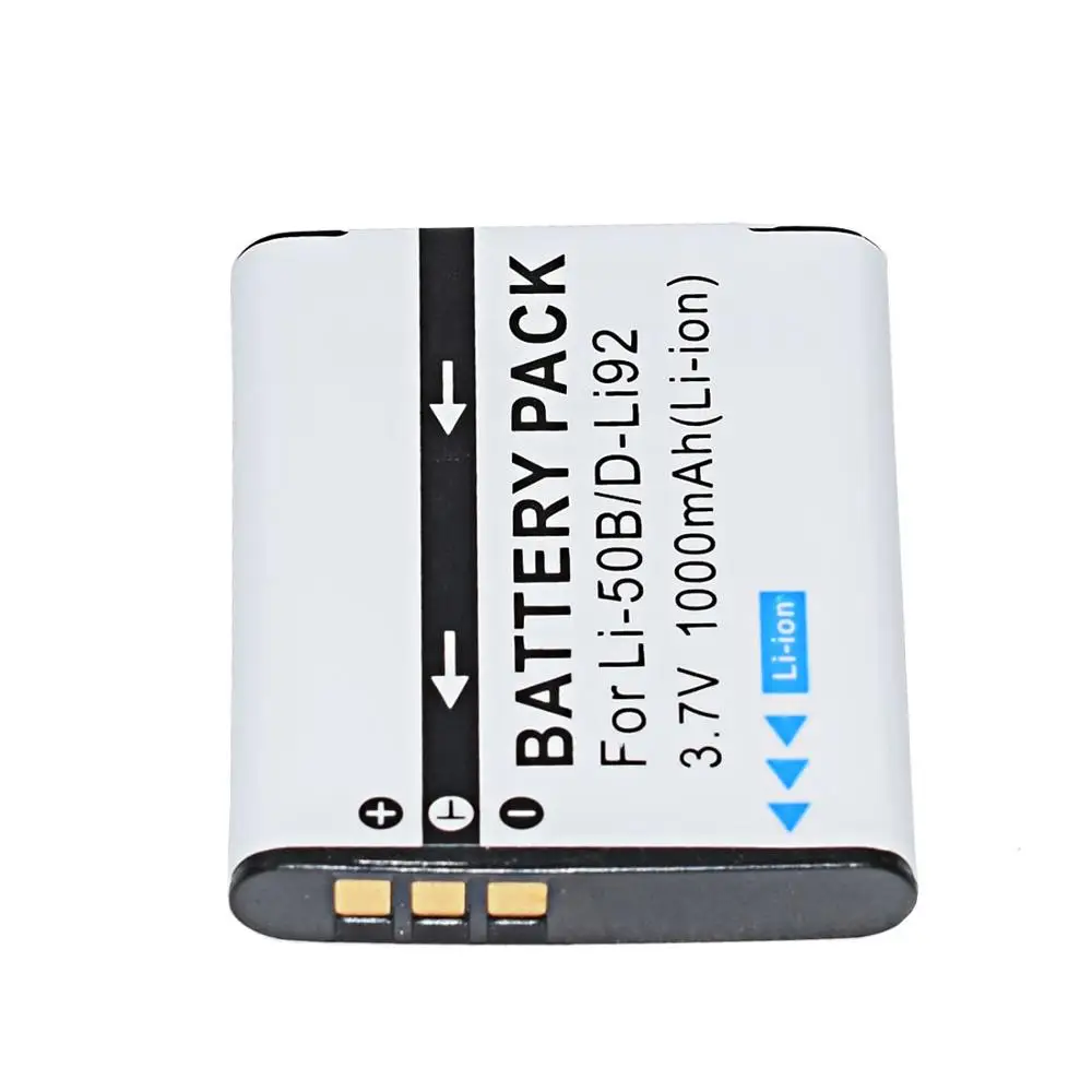 3 шт. Батарея + ЖК-дисплей тройной Зарядное устройство для D-LI92 | RX18 RZ10 RZ18 X70