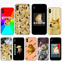 fashion trends phone case doge cheems hard mobile cover for iphone 11 13 12 mini pro xs max xr x 6s 7 8 plus 5s 6 se 2020 shell